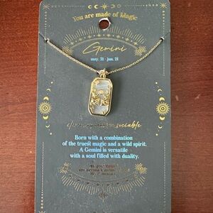 Gemini Charm Pendant